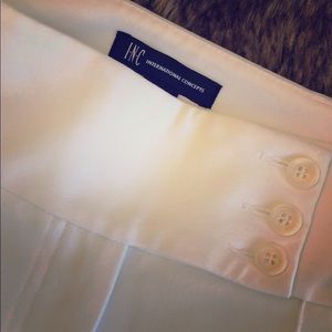 INC white dress pant